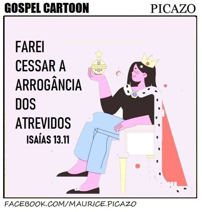 Gospel Cartoon: Arrogância e atrevimento