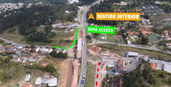 ViaOeste avança com duplicação da Raposo Tavares e interdita temporariamente acesso no trevo de Mailasqui, em São Roque