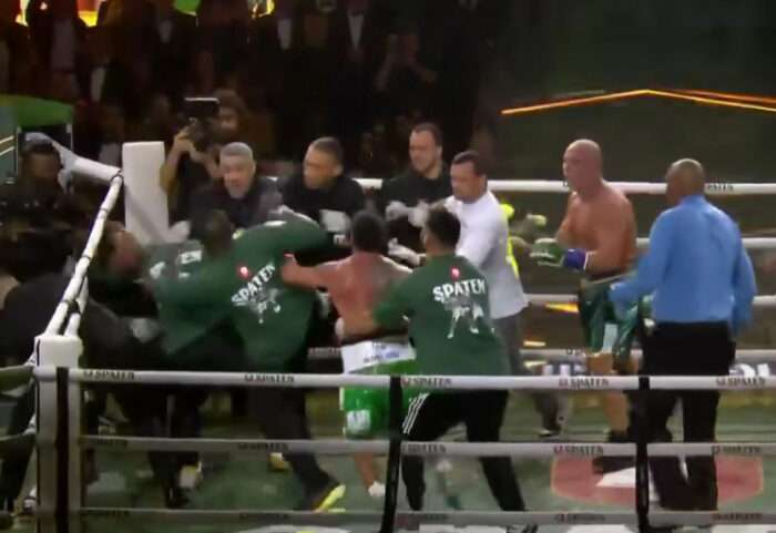 Popó vence Wanderlei Silva em luta polêmica marcada por confusão no ringue