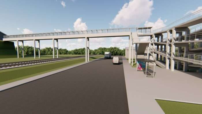 Canguera terá passarela de trem reformada com obras a partir de outubro
