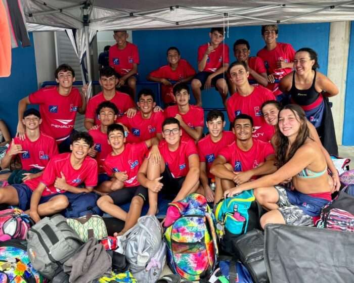 Equipe de natação do Grêmio União Sanroquense participa da seletiva do Troféu Kim Mollo em Jundiaí