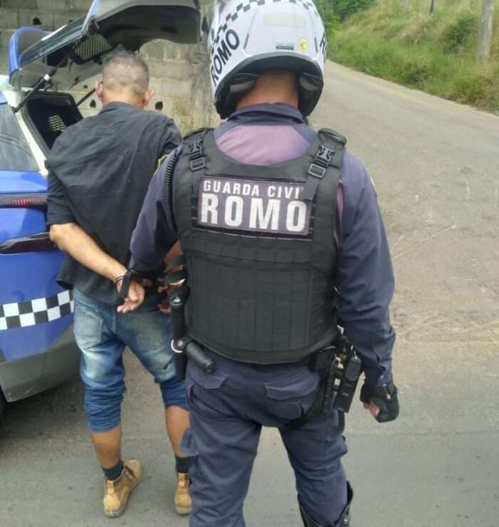 GCM prende homem em flagrante por furto qualificado no bairro Cambará, em São Roque