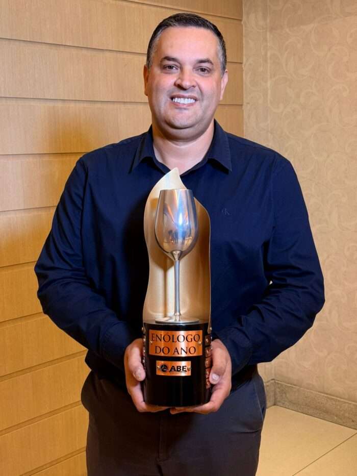 Fabio Góes é Eleito o Enólogo do Ano 2025 pela Associação Brasileira de Enologia