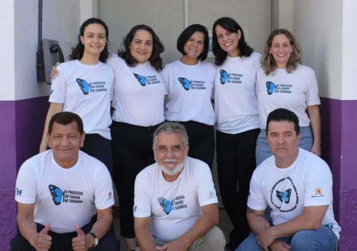 Na foto, a equipe do programa Melhor em Casa.