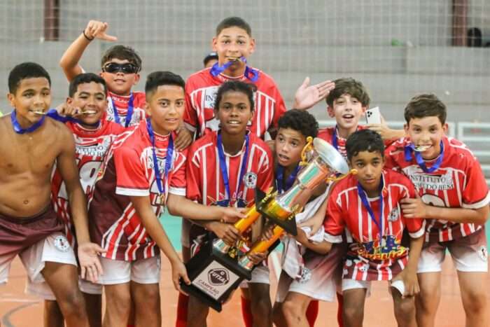 Final do Campeonato Municipal de Futsal Iniciação Agita São Roque