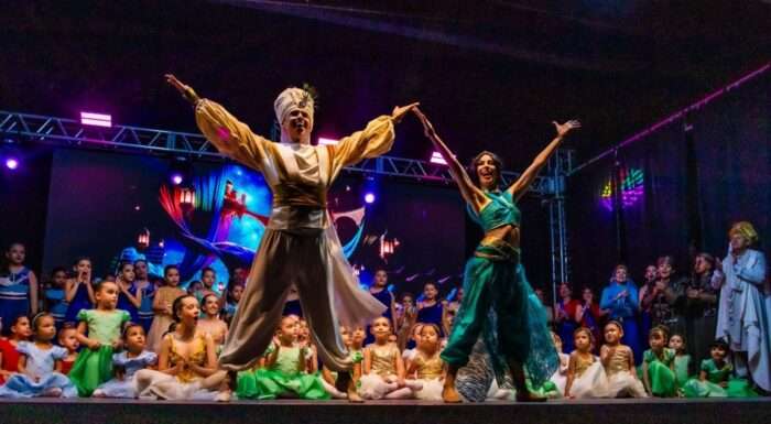 Espetáculo “Aladdin” lota o São Roque Clube em duas noites de apresentações