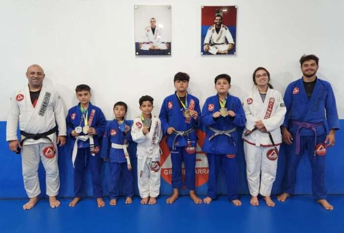 Equipe e Atletas da Academia Gracie Barra