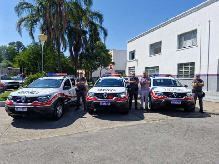 São Roque Recebe Três Novas Viaturas da Polícia Militar