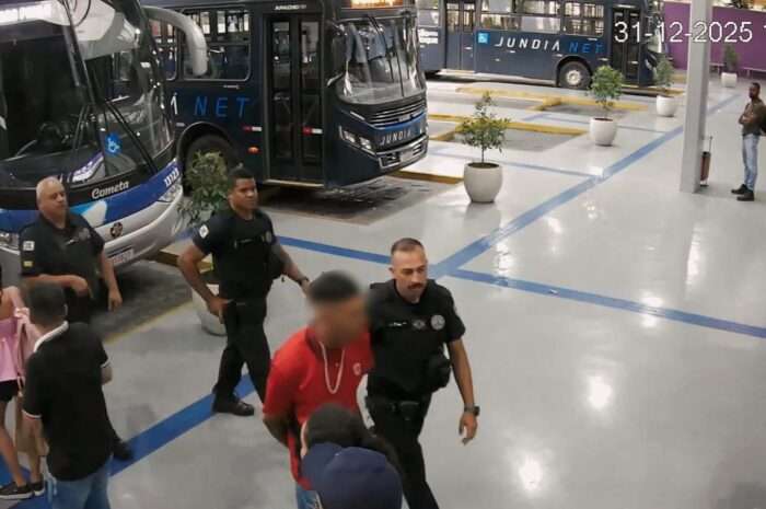 Guarda Municipal prende procurado da Justiça no Terminal Rodoviário de São Roque