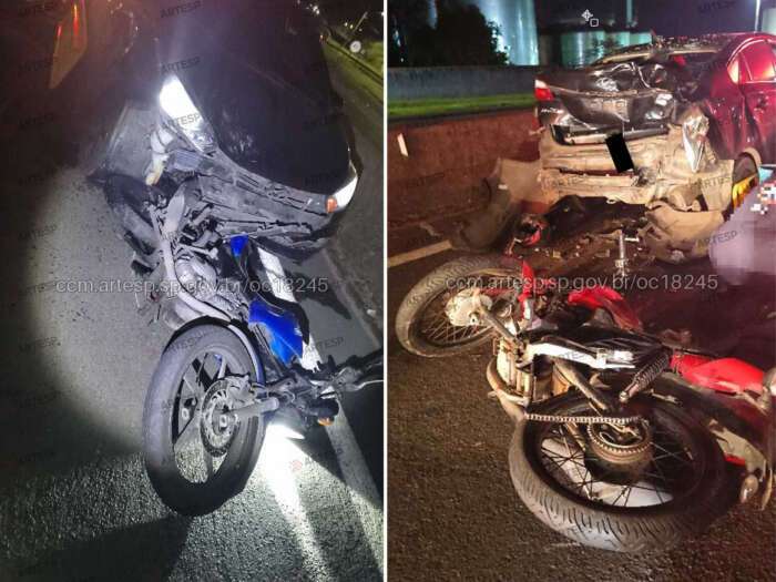 Engavetamento na Rodovia Marechal Rondon em Itu, deixa um morto e dois feridos