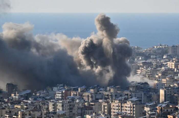 Israel intensifica ataques no Líbano, atinge hotel em Beirute e abate caça iraniano em confronto aéreo