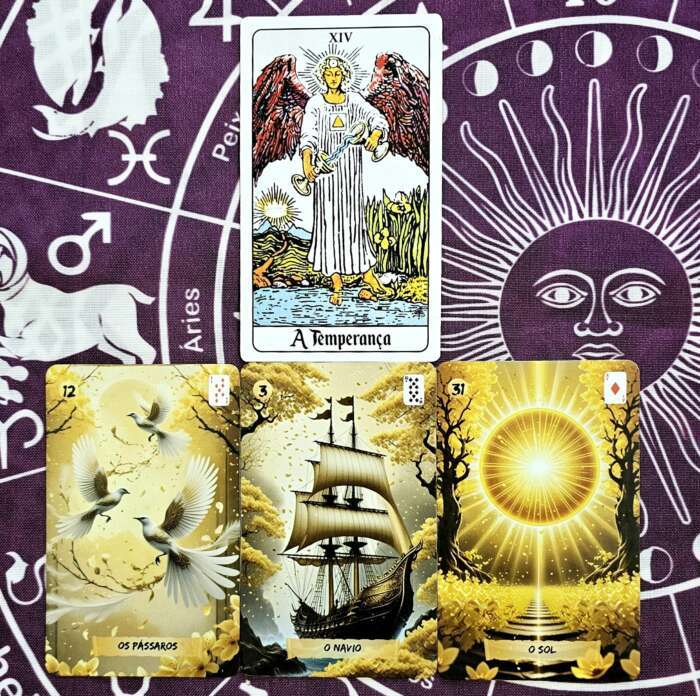 Arcano A Temperança: Entre Equilíbrio e Renovação