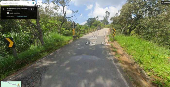 Morador denuncia más condições em estrada que liga a Rota do Vinho ao bairro do Carmo, em São Roque
