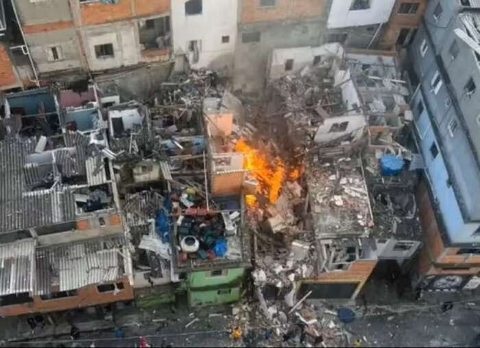 Explosão em SP deixa morto, destrói 46 imóveis e mobiliza investigação