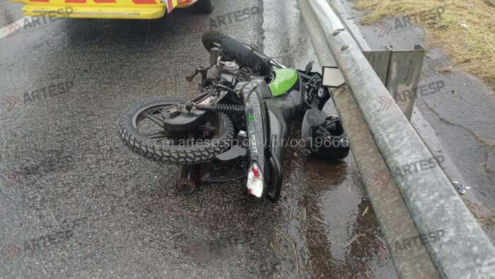 Motociclista morre após colisão com utilitário na Rodovia Santos Dumont, em Sorocaba