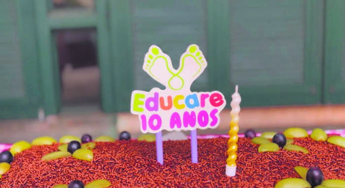 Escola Educare celebra 10 anos de história marcada por acolhimento, inovação e construção coletiva