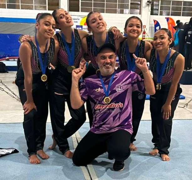 Ginástica Artística de São Roque conquista títulos e medalhas em competição regional