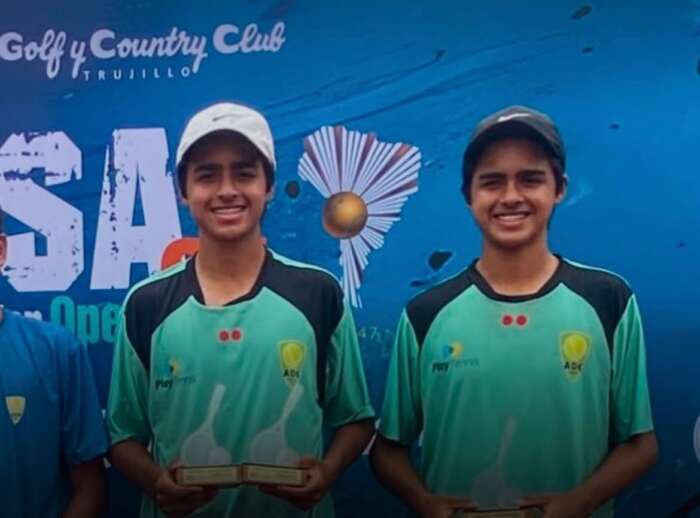 Jovens Tenistas de São Roque conquistam vice-campeonato em torneio internacional no Peru