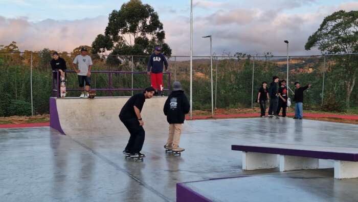 Prefeitura inaugura maior pista de skate já construída em São Roque na Vila Amaral