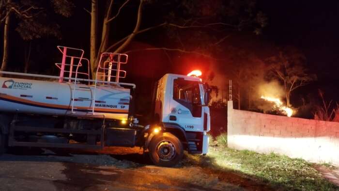 Incêndio florestal atinge 111 mil m² em área próxima ao Paço Municipal de Mairinque