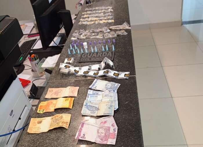 GCM de Mairinque prende homem por tráfico de drogas no bairro Três Lagoinhas