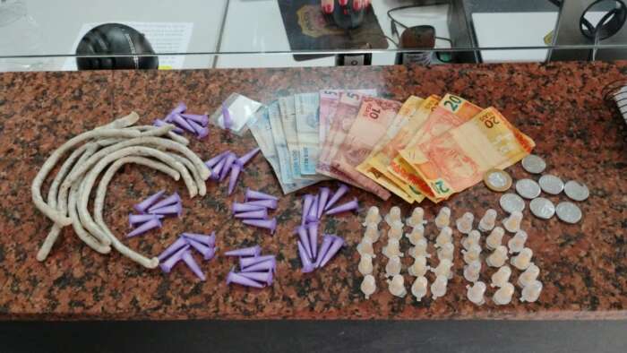 GCM apreende drogas e prende homem por tráfico durante patrulhamento em São João Velho