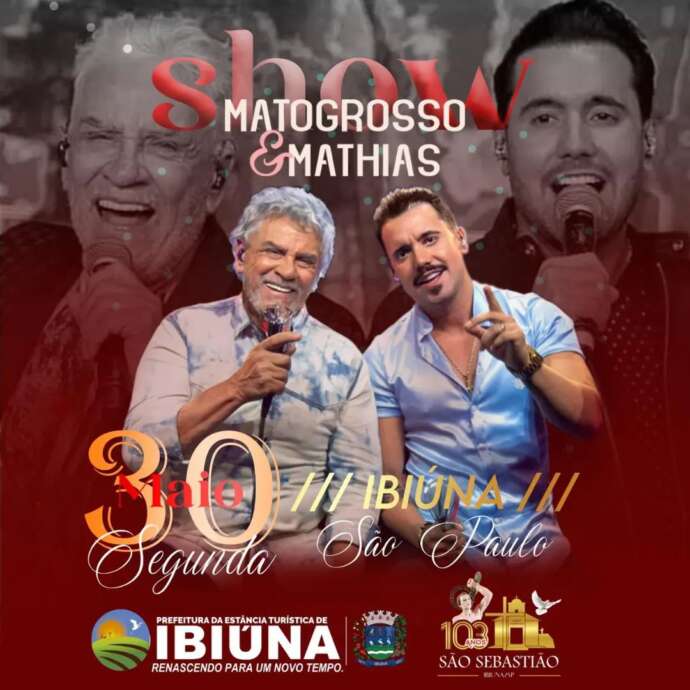 Mato Grosso e Mathias encerram Festa de São Sebastião, em Ibiúna