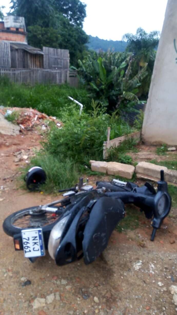 GCM de Mairinque apreende moto irregular no bairro Vila Barreto; suspeito fugiu