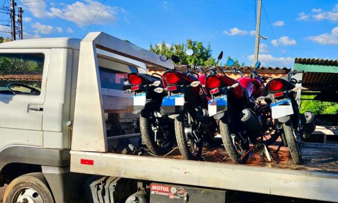 Ação em Sorocaba recupera motos furtadas